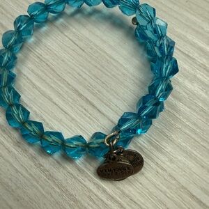 Alex & Ani Blue Beaded Bracelet